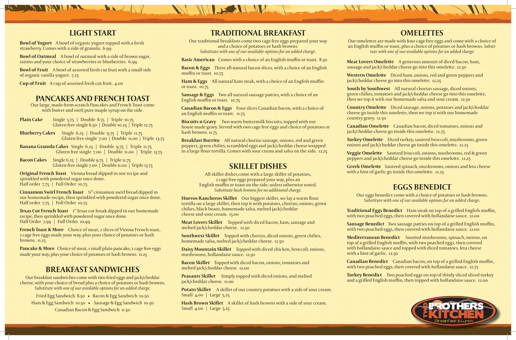 Two Brothers Kitchen Anthem Location